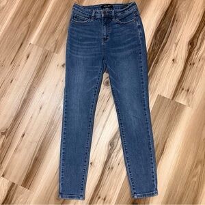 Judy Blue 5/27 Skinny Fit Jeans High Rise Medium Wash Denim Stretch #JB88212